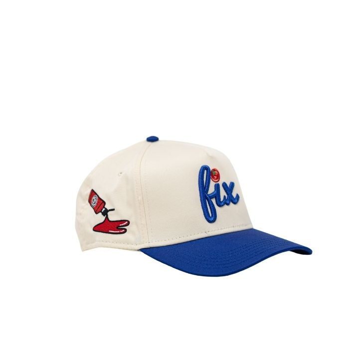 FIX HOT SAUCE CAP (ROYAL AND OFF WHITE) - LIMITED FIRST EDITION