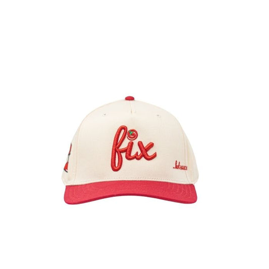 金刚弹珠游戏-KINGKONG金刚弹珠赛车模拟系统-虚拟轨道体验 CAP (RED AND OFF WHITE) - LIMITED FIRST EDITION