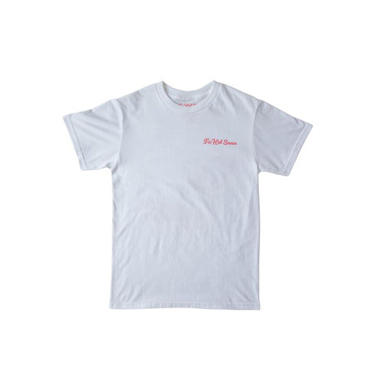 金刚弹珠游戏-KINGKONG金刚弹珠赛车模拟系统-虚拟轨道体验 TEE (WHITE) - LIMITED FIRST EDITION